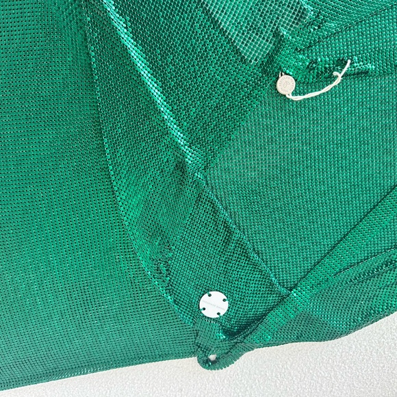 FANNIE SCHIAVONI Hailey Dress in Green size small - Picture 14 of 15